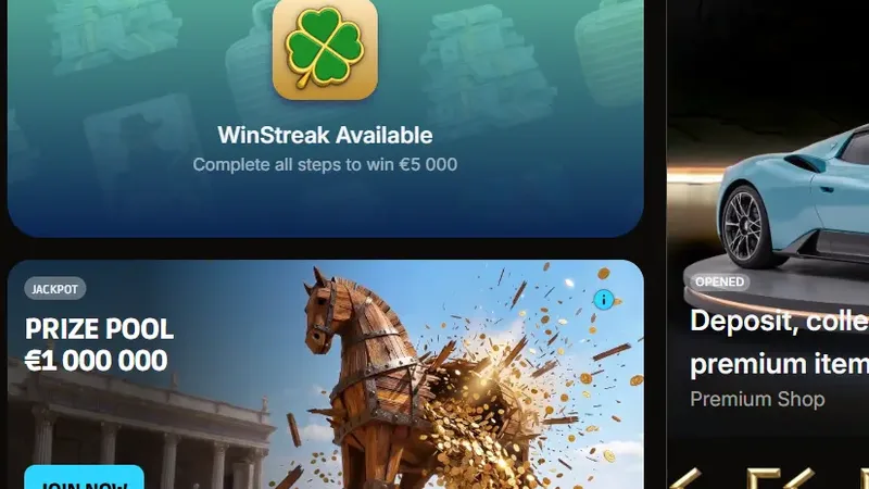 Deposit offers at Betmica Casino